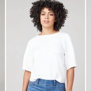 Spanx Air Essentials blousy knit top